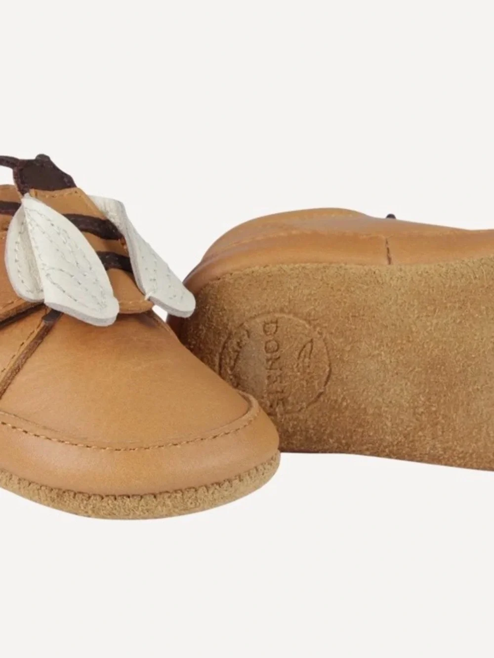 Toddler Bee Moccasin Slip-Ons | Camel